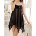 Women's Ice Silk Robes/Ultra Sexy/Suits Transparent Backless Nightwear