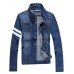 Autumn/man/long/denim/jacket/coat/new/fashionSLS-NZ-JK31806