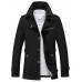 Men's new winter men jackets windbreaker pure color coat blazer HXTX-5793