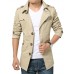 Men's new winter men jackets windbreaker pure color coat blazer HXTX-5793