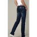 Men's Solid Casual Jeans,Cotton Blue