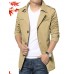 Men's new winter men jackets windbreaker pure color coat blazer HXTX-5793