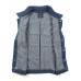 Men's Fashion Casual Solid Blue Sleeveless Jacket, Regular Denim / Jean WearFashion Blue Color All Seasons Men's Fashion Wear