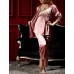 Women's Three Pieces Classic Pajamas With Rope